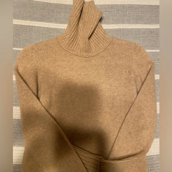Inhabit Cashmere Turtleneck Sweater - Picture 3 of 15